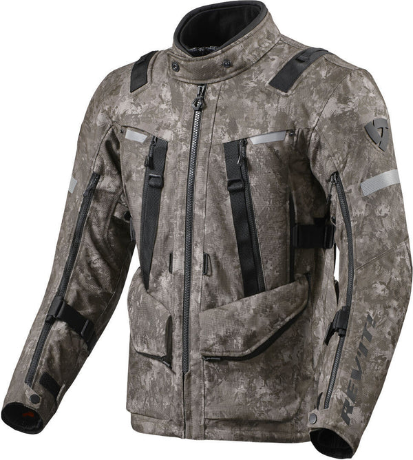 REVIT 骑行夹克 Sand 4 H2O Motorcycle Textile Jacket Darkcamo