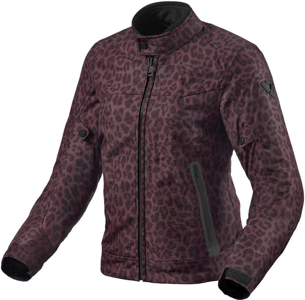 REVIT 骑行夹克 Shade H2O Ladies Motorcycle Textile Jacket Burgundy