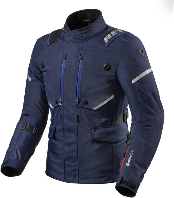 REVIT 骑行夹克 Vertical GTX Motorcycle Textile Jacket Dark Blue