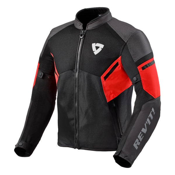 REVIT 骑行夹克 GT-R Air 3 Motorcycle Textile Jacket Black/Red