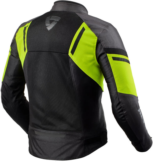 REVIT 骑行夹克 GT-R Air 3 Motorcycle Textile Jacket Black/Yellow