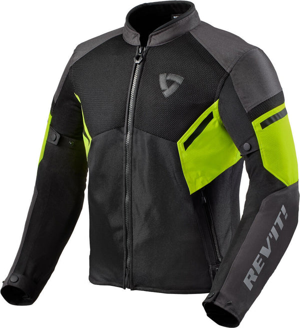 REVIT 骑行夹克 GT-R Air 3 Motorcycle Textile Jacket Black/Yellow