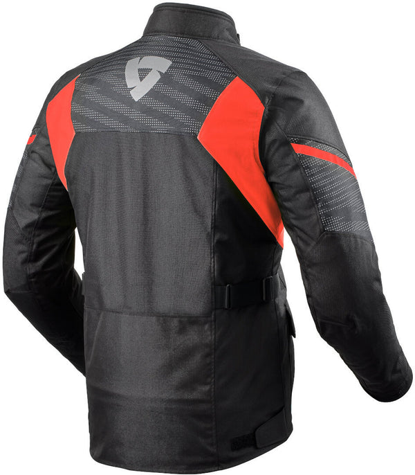 REVIT 骑行夹克 Duke H2O Motorcycle Textile Jacket Black/Red