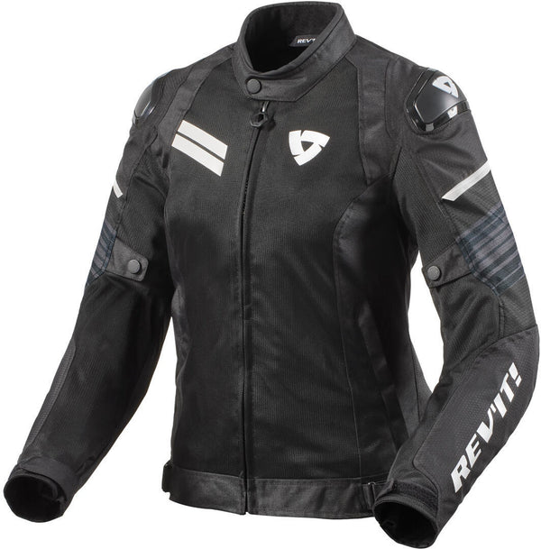 REVIT 骑行夹克 Apex Air H2O Ladies Motorcycle Textile Jacket Black/White