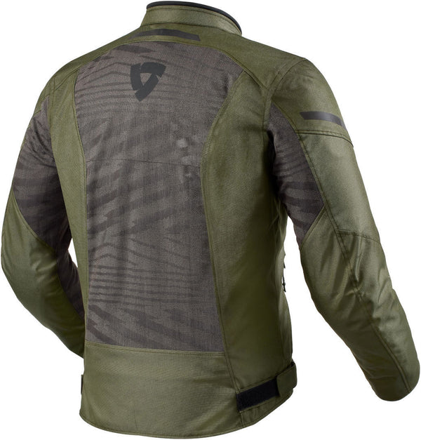 REVIT 骑行夹克 Torque 2 H2O Motorcycle Textile Jacket Black/Olive