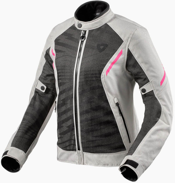 REVIT 骑行夹克 Torque 2 Ladies Motorcycle Textile Jacket Grey/Pink