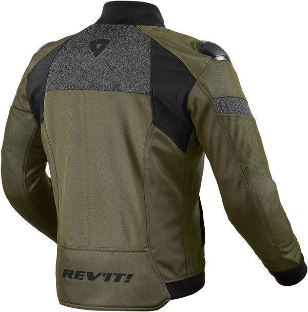 REVIT 骑行夹克 Action H2O Motorcycle Textile Jacket Black/Olive