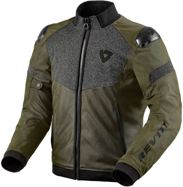 REVIT 骑行夹克 Action H2O Motorcycle Textile Jacket Black/Olive