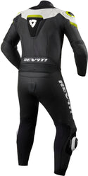 REVIT 骑行服 Argon One Piece Motorcycle Leather Suit Black/White/Yellow