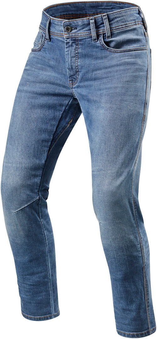 REVIT 骑行裤 Detroit Motorcycle Jeans Light Stone Wash