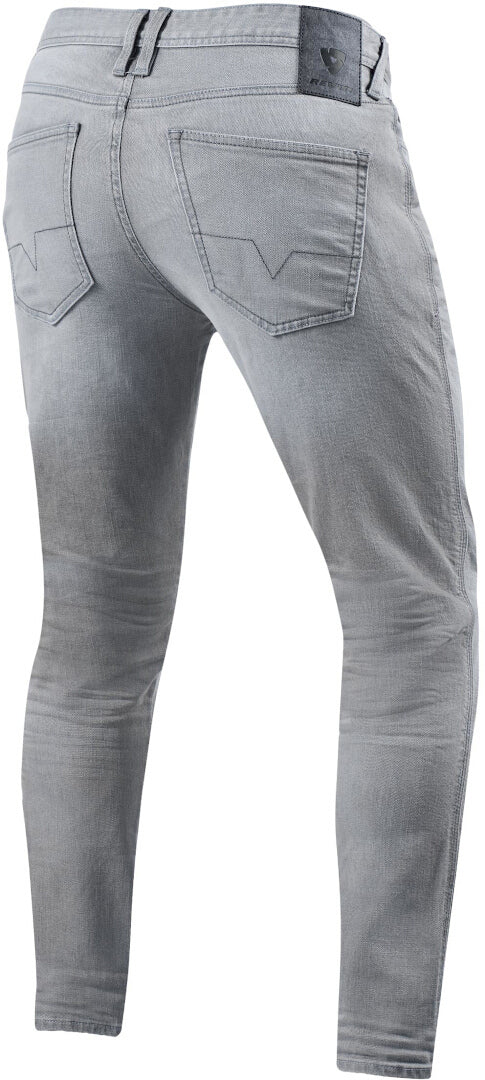 REVIT 活塞 Piston 2 SK Motorcycle Jeans Light Grey