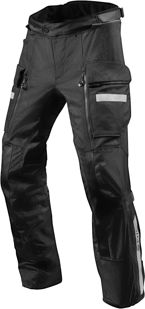 REVIT 骑行裤 Sand 4 H2O Motorcycle Textile Pants Black/Black