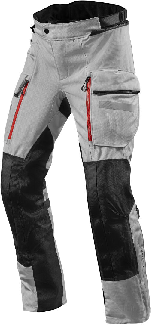 REVIT 骑行裤 Sand 4 H2O Motorcycle Textile Pants Silver/Black