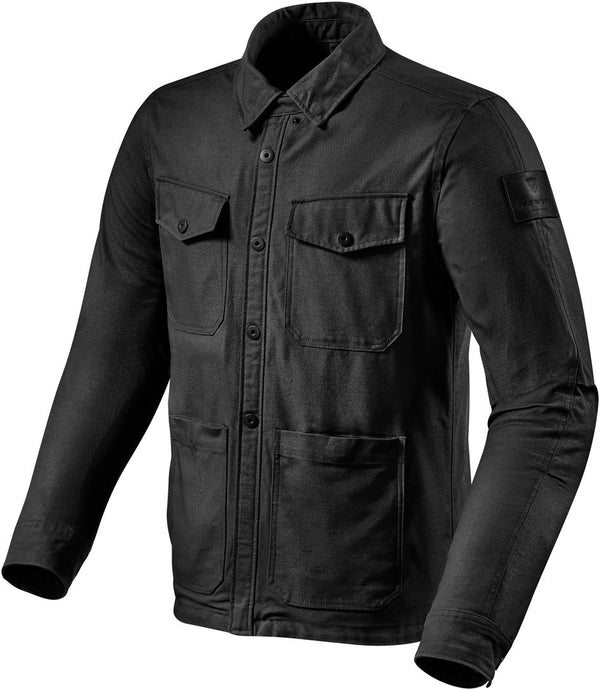REVIT 骑行夹克 Worker Motorcycle Textile Jacket Black