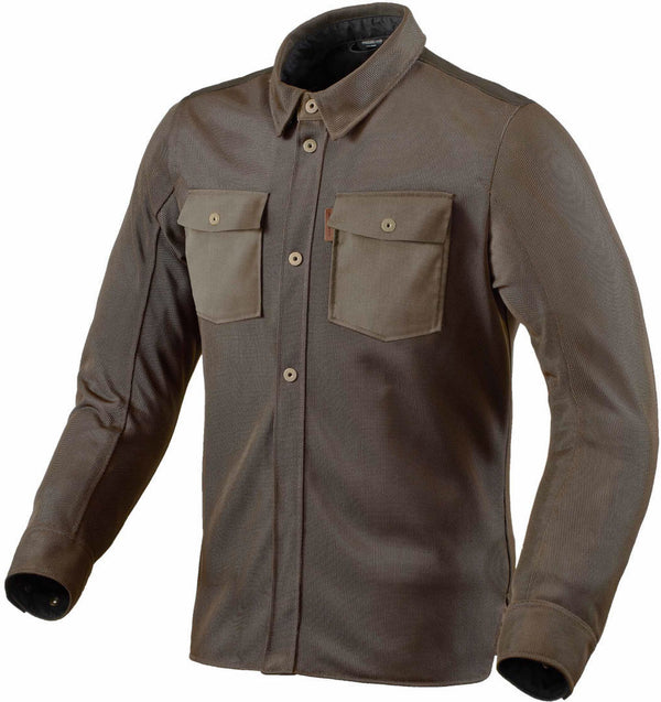 REVIT 骑行衣 Tracer Air 2 Motorcycle Shirt Brown