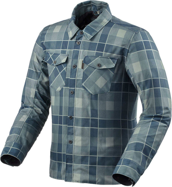 REVIT 骑行衣 Bison 2 H2O Motorcycle Shirt Blue/Blue