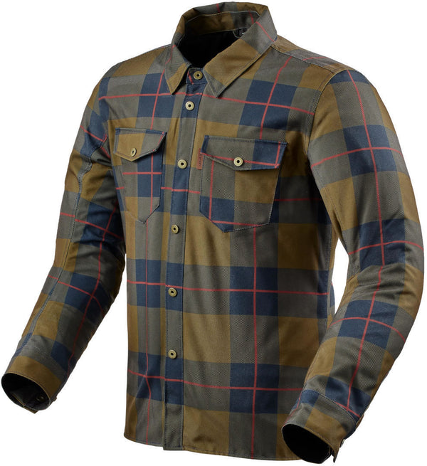 REVIT 骑行衣 Bison 2 H2O Motorcycle Shirt Brown/Blue