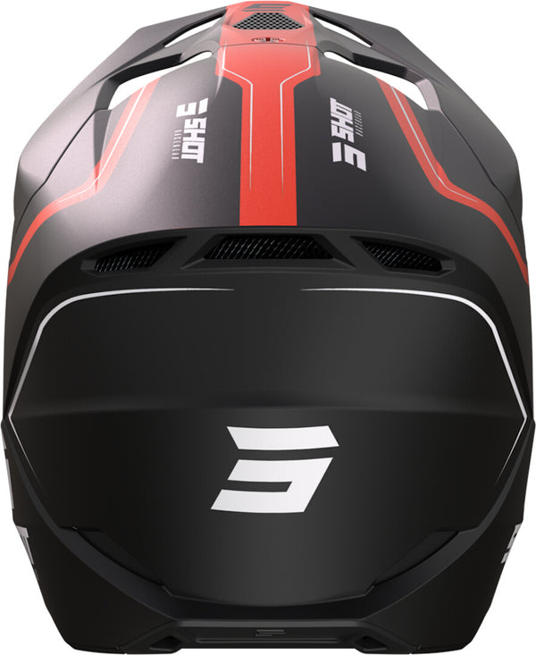 Shot 头盔 Furious Reflex Motocross Helmet Black Matt/Orange