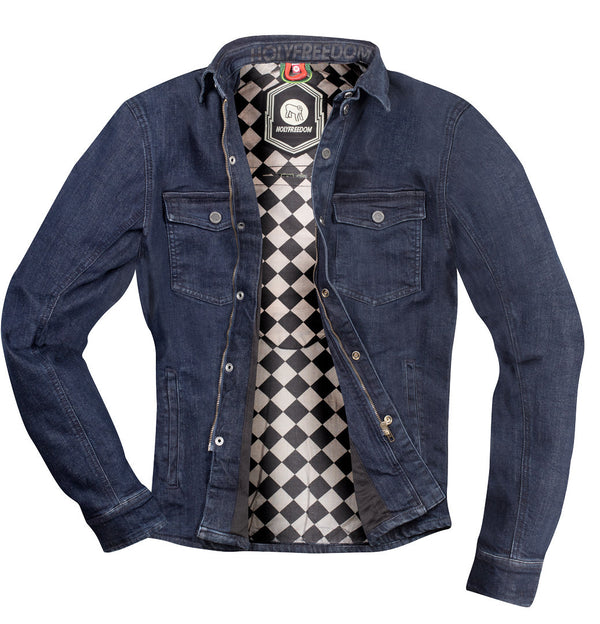 HolyFreedom Genoa Blue Motorcycle Textile Jacket