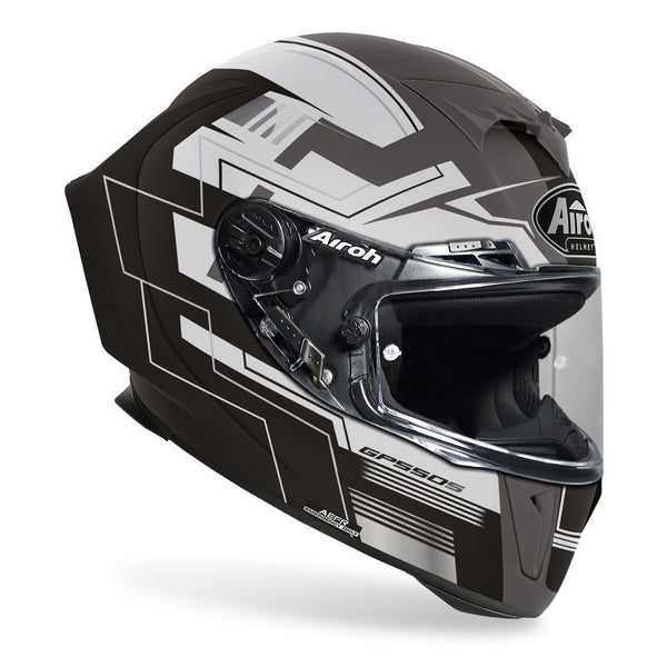 Airoh GP 550S Challenge Helmet Black Matt/Grey