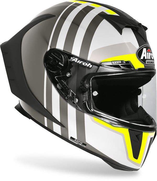 Airoh GP 550S Skyline Helmet Gray/Yellow