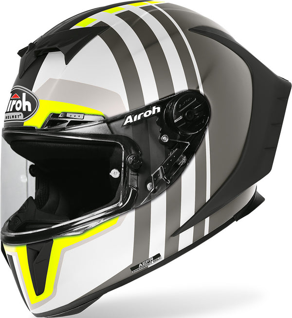 Airoh GP 550S Skyline Helmet Gray/Yellow