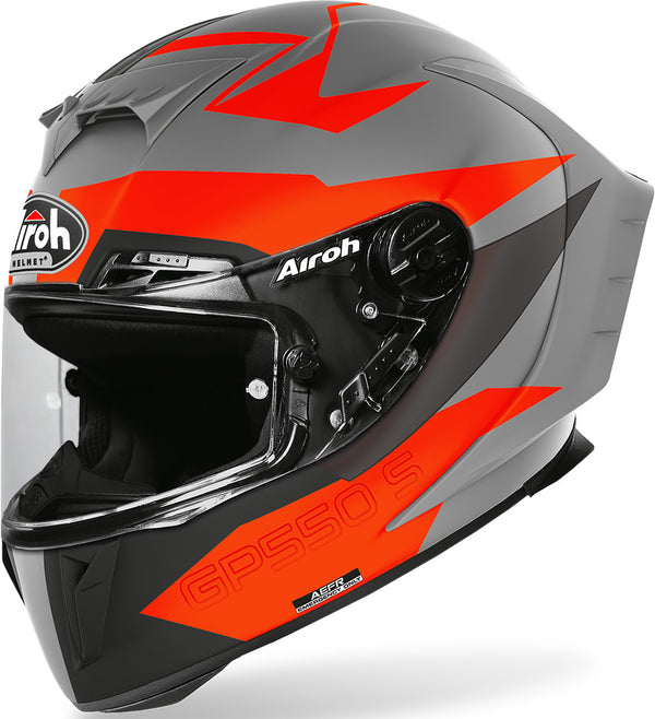 Airoh GP 550S Vektor Helmet Gray/Red
