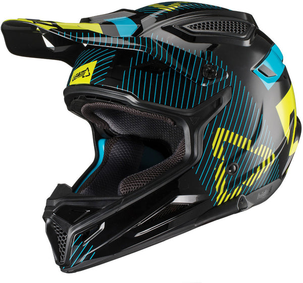 Leatt GPX 4.5 V19.2 Motocross Helmet Black/Green
