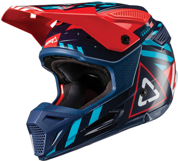 Leatt GPX 5.5 Composite V19.1 Motocross Helmet Blue/Red