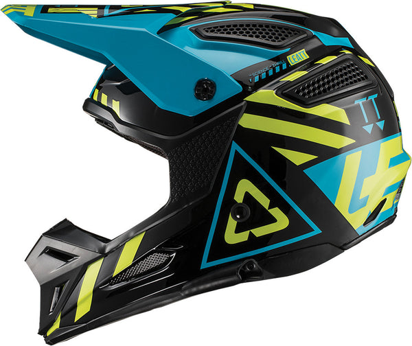 Leatt GPX 5.5 Composite V19.1 Motocross Helmet Black/Green