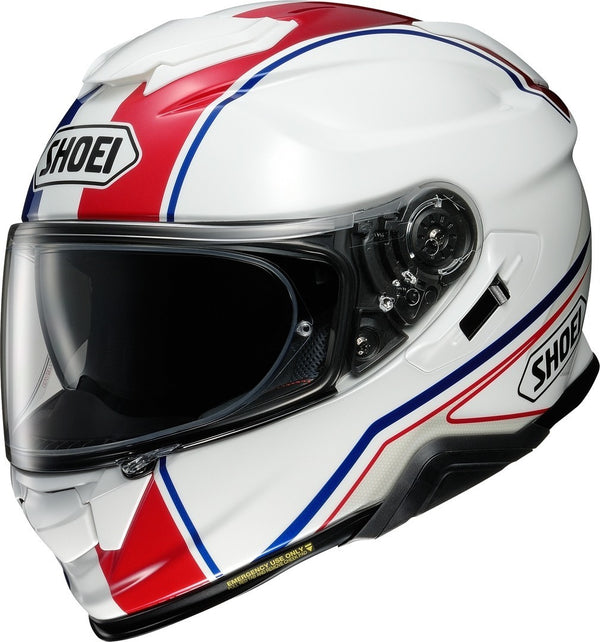 Shoei GT Air 2 Panorama Helmet White/Red/Blue