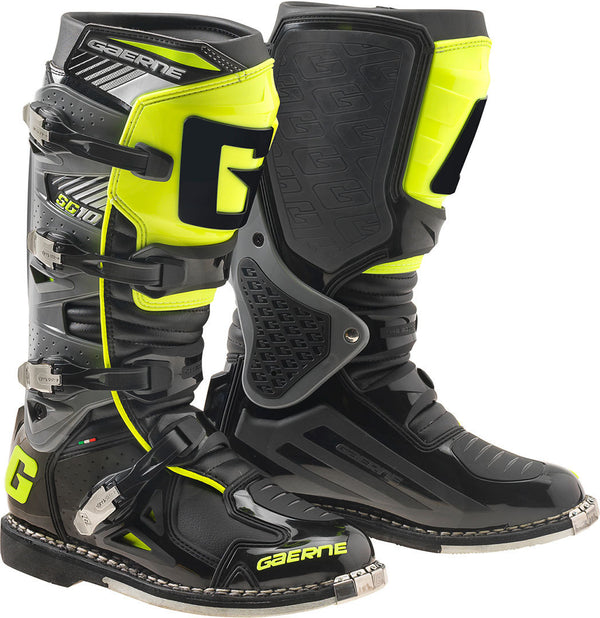 Gaerne SG-10 Motocross Boots Yellow