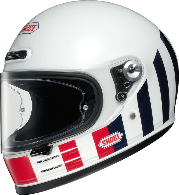 Shoei Glamster Resurrection Helmet White/Black/Red
