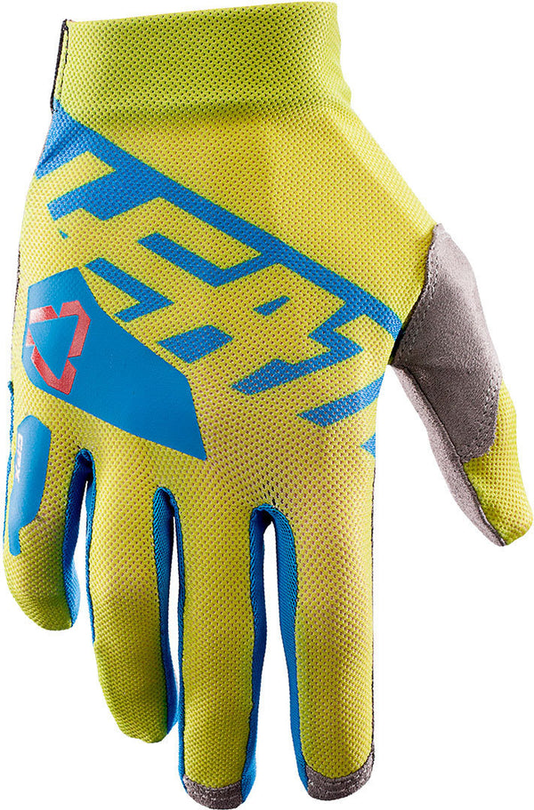 Leatt GPX 2.5 X-Flow Gloves Green/Blue