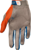 Leatt GPX 3.5 Lite V20 Motocross Gloves Orange/Blue