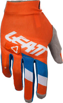 Leatt GPX 3.5 Lite V20 Motocross Gloves Orange/Blue