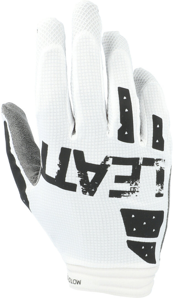 Leatt Moto 1.5 GripR Motocross Gloves, MX White