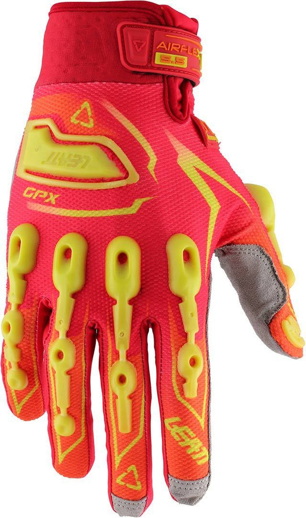Leatt GPX 5.5 Lite Gloves Red/Yellow