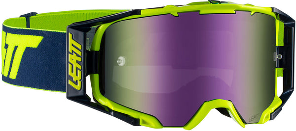 Leatt Velocity 6.5 Iriz Motocross Goggles Green
