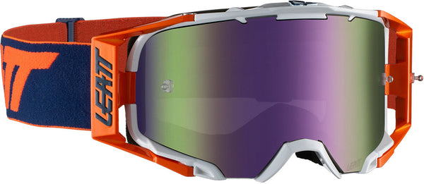 Leatt Velocity 6.5 Iriz Motocross Goggles Orange