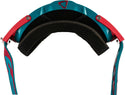 Leatt Velocity 6.5 Iriz Motocross Goggles Red/Blue