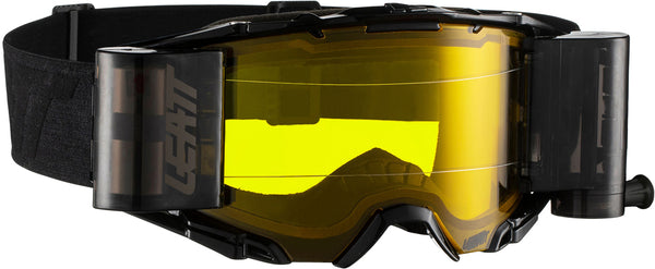 Leatt Velocity 6.5 Roll-Off Motocross Goggles Black/Grey