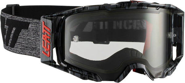 Leatt Velocity 6.5 Motocross Goggles Black/Grey