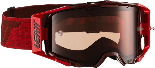 Leatt Velocity 6.5 Motocross Goggles Red