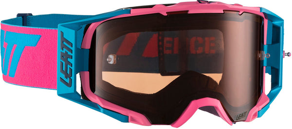 Leatt Velocity 6.5 Motocross Goggles Pink