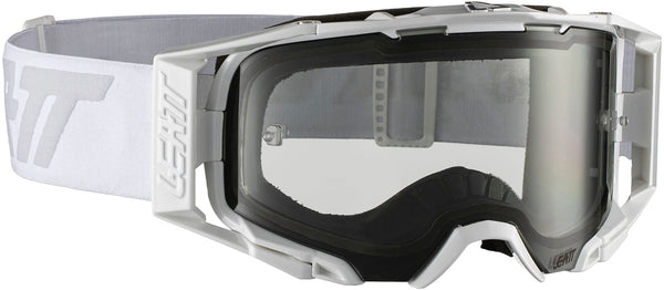 Leatt Velocity 6.5 Motocross Goggles White/Grey