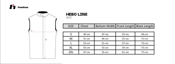HEBO 骑行夹克 Vest Hebo Line 攀爬