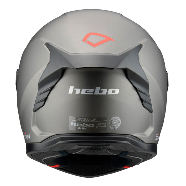 Hebo 头盔 Helmet Integral Hr-P01 Sepang Matt