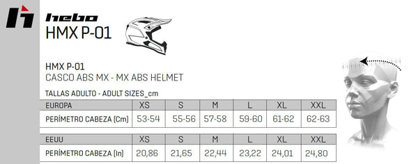 Hebo 头盔 Helmet Hmx-P01 Stage III