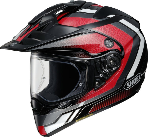 Shoei Hornet ADV Souvereign Motocross Helmet, MX Black/Red/White